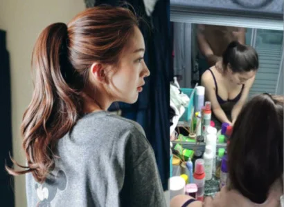 Em chổng đít ra cho đút vào